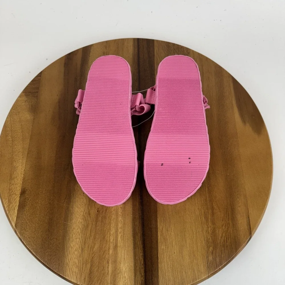 New Big Kids‎ Dolce Vita Zaidey Strappy Platform Pink Sandals Size 4 Y